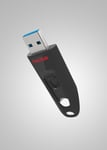 Sandisk USB-minne 3.0 Ultra 256GB 100MB/s