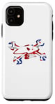 Coque pour iPhone 11 Guy Moto Martin Union Jack Logo