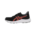 Asics Boys Jolt 4 Gs Sneaker, Black Fiery Red, 5.5 UK