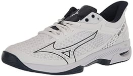 Mizuno Homme Wave Exceed Tour 5 Chaussure de Tennis, Robe Blanche Bleue, 43 EU