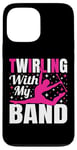 Coque pour iPhone 13 Pro Max Twirling with My Band Baton Twirling Art