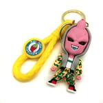 Dragon Ball Z Keychain Super Saiyan Goku Master Roshi Majin Buu Figure Keyring