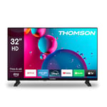 Thomson 40 Pouces FHD LED Fire TV (Commande vocale Alexa, Prise en Charge AirPlay, Triple Tuner, Bluetooth, HDMI, Ports USB, AV in et CI+)