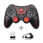 Terios T3 -tuki Bluetooth-peliohjain Android-puhelimelle PC Joystick Controle Langaton peliohjain Switch/PS3-lisävarusteille