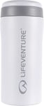 Lifeventure Thermal Mug, Leakproof & Vacuum Insulated Reusable Coffee Travel Cup, Matt Light Grey, 300 ml