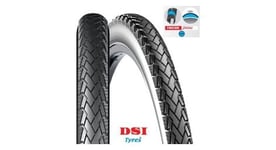 Pneu velo 700x35c sri 128 full black puncture protection 3mm connejo dsi  37 622