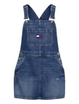 Tommy Jeans Dungaree Denim Dress Ch6138 Blå