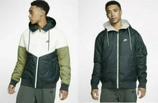 MENS NIKE SPORTSWEAR WINDRUNNER REVERSIBLE HOODED JACKET SIZE L (CJ4377 364)