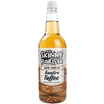 Skinny Food Co Bonfire Toffee Syrup Zero Calorie 1L - Sugar Free Coffee Syrups For Tea, Hot Chocolate, Fruit, Baking, Protein Drinks - Vegan-Friendly, Gluten-Free & Fat-Free - Toffee Syrup For Coffee