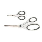 Singer 4-Inch and 8.5-Inch Comfort Grip Scissors Set, Pink/White