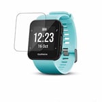 ZEDACA® 9H 2.5D Ultra Clear Anti Scratch Anti Fingerprint and Oil Stain No Bubbles Watch Tempered Glass Protector Film for Garmin Forerunner 35