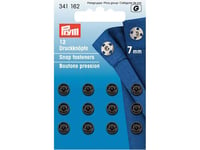 Prym Trykknapper, 7mm, Sort, 341162