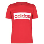 Adidas Men M PFF Box T T-Shirt - Scarlet/White, 4X-Large