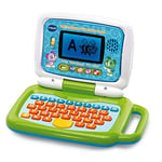 VTech - Ordi-tablette P'tit Genius Touch Vert - Ordinateur Enfant, Tablette Éducative - 2/6 Ans - Version FR