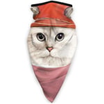 Nother Rodeo Cat Coll Chapeau rouge pour homme et femme Coupe-vent Bandeau Cache-cou Cache-cou Bandana Cache-cou Cache-cou Masque de ski