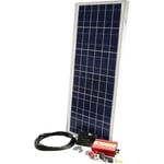 Sunset PX PDA300 10556 Kit solaire 60 Wp onduleur avec câble de raccordement et câble de charge inclus