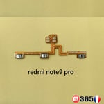 redmi note9 pro / note9s nappe ON/OFF volume son Nappe BOUTON POWER ALLUMAGE