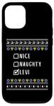 Coque pour iPhone 12/12 Pro Gentil Coquin Hanoucca Levi Pull Moche