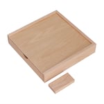 Square Maple Drive Storage Wood Box USB2.0 Flash Memory U Disk 64G Set