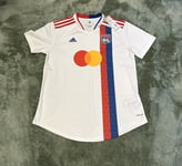 Olympique Lyonnais 21/22 Home Shirt Ladies Football Jersey Size  L (UK 16-18)