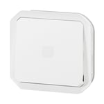 interrupteur temporisé - lumineux - sans neutre - blanc - composable - legrand plexo 069604l