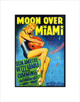 Wee Blue Coo Film Moon Over Miami Musical Comedy Romance Grable Ameche Art Wall Art Print