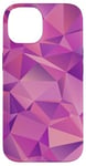 Coque pour iPhone 14 Simple Abstrait Violet Abstrait Triangle