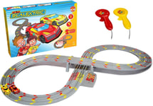 My First Scalextric Racing Track Sets for Kids Ages 3+ - Battery Powered Micro -