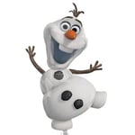 Olaf Foil Balloon Disney Frozen Themed 41 x 23 Inch Balloon c/w Ribbon