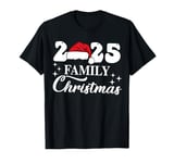 Happy New Year 2025 Gold Christmas Eve Party Family Xmas T-Shirt