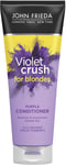 John Frieda Sheer Blonde Violet Crush Tone Correcting Purple Conditioner for