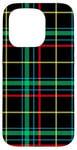 iPhone 15 Pro Green Royal Stewart Tartan Plaid Scottish Christmas Classic Case