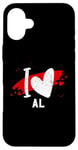 iPhone 16 Plus I Love AL T-Shirt I Heart AL Case