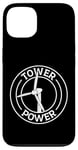 Coque pour iPhone 13 Opérateur D'éoliennes Tower Power