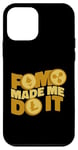 Coque pour iPhone 12 mini Fomo Made Me Do It Crypto Crypto Blockchain Altcoins