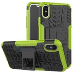 Apple iPhone X/XS Heavy Duty Case Green