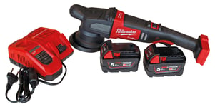 Milwaukee M18 FUEL FROP21-502X 18v Random Orbital Polisher Inc 2x 5.0Ah Batt