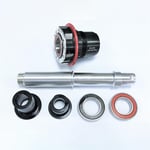 Scott Hub Rep Kit SY Sil/Rev 1.0 CL XDR Kit med lager, aksling og boss