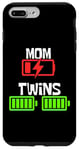 iPhone 7 Plus/8 Plus Mom of Twins Low Battery Funny Mother's Day Mom of 2 kids Case