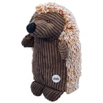 Chien en peluche GLORIA - Taille 22 cm - peluche hérisson géant - Jouet pour chien - peluche avec son - texture douce - très résistant - Brown Couleur