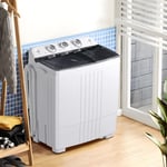 Twin Tub Washing Machine Laundry Machine w/ 4.5 kg Washer &1.5 kg Dryer