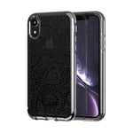 Tech21 Pure Print Liberty Arundel Coque Protectrice pour Apple iPhone XR - Fumé