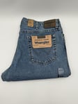 Wrangler Durable Blue Stonewash Denim Jeans 40W 32L Regular Fit Mens BNWT. New