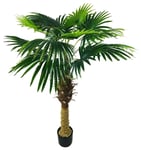 Artificial Fan Palm Tree 150cm Tall