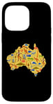 iPhone 14 Pro Max Australia Down Under Culture Australian Flag Map Gift Case