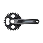 Shimano FC-M6100 Deore chainset, 12-speed, 52 mm chainline, 32T, 170 mm