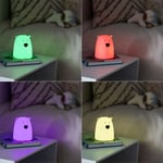 Veilleuse de Nuit LED RGB Chevet Kids Ours RGB