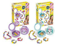 Lansay - CUTIE STIX - 1 Ecrin Créatif - Coloris Aléatoire Chien ou Chat - Fabrication de Bijoux pour Enfants Dès 6 ans - 5 Stix Prédécoupés et Prépercés pour Créer 1 Collier ou 2 Bracelets