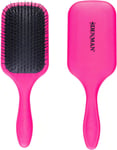 Detangling Paddle Brush for Curly Hair, Wet & Dry Use, Pink, D90L