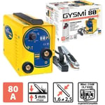 Poste à souder Gys - Gysmi 80 p - MMA 80A - Electrode enrobée - Rutiles - 8 mm